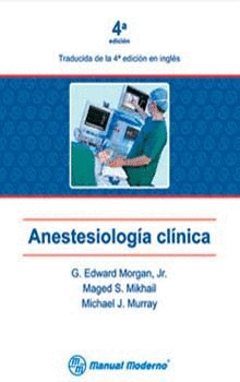 ANESTESIOLOGIA CLINICA