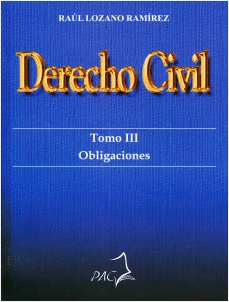DERECHO CIVIL TOMO III OBLIGACIONES