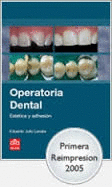 OPERATORIA DENTAL ESTETICA Y ADHESION 