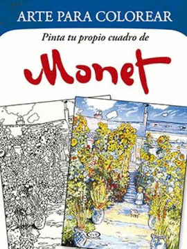 MONET ARTE PARA COLOREAR