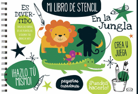 EN LA JUNGLA, MI LIBRO DE STENCIL