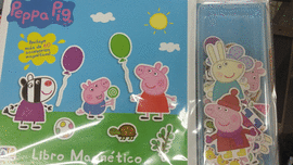 LIBRO MAGNETICO PEPPA PIG