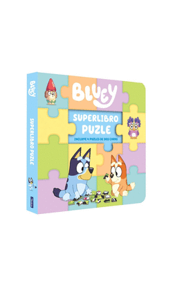 BLUEY. SUPERLIBRO PUZZLE. 4