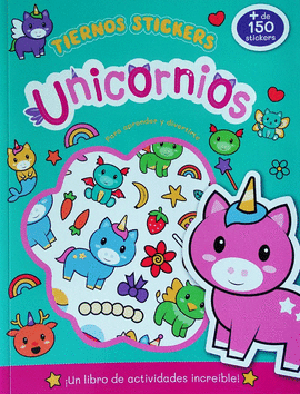 TIERNOS STICKERS UNICORNIOS