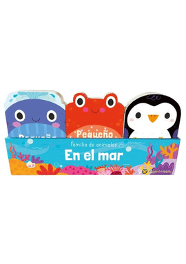 FAMILIA DE ANIMALES - MAR: CANGREJO, PINGÜINO Y BALLENA