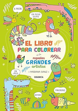 LIBRO PARA COLOREAR DE LOS PEQUEÑOS GRANDES ARTISTAS