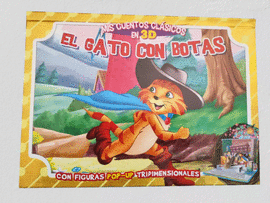MIS CUENTOS CLASICOS EN 3D EL GATO CON BOTAS