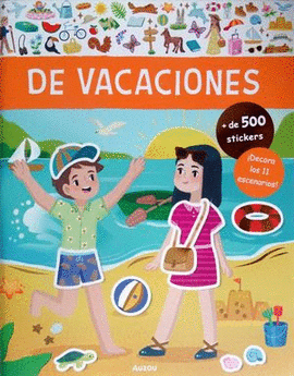 LIBRO  DE STICKERS DE VACACIONES