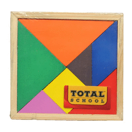 TANGRAMA MADERA 15 X 15 CM