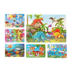 ROMPECABEZAS CARTON SURTIDO C/U. 28X21 CM