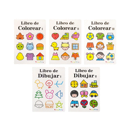 LIBRO P/DIBUJAR Y COLOREAR (TEENY BABY).VARIOS MODELOS ITRADE