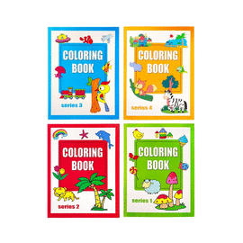 LIBRO P/COLOREAR ANIMALES Y PAISAJES COLORING BOOK VARIOS MODELOS