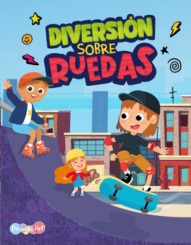 LIBRO PARA COLOREAR DIVERSION SOBRE RUEDAS