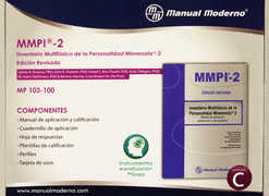 INVENTARIO MULTIFASICO DE PERSONALIDAD MMPI-2 COMPLETO CARTON