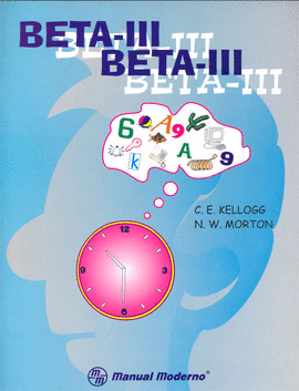BETA III INSTRUMENTO NO VERBAL DE INTELIGENCIA COMPLETO
